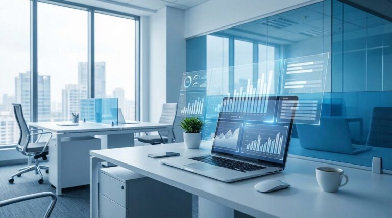 Diagramma architetturale di un sistema ERP aziendale con moduli integrati